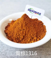 Odporny na wysokie temperatury pigment szklany Żółto-brązowy